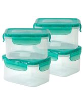 4 Side Locked  Rectangle (500ml x 4) Set 4