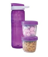 Hydrate+ Bottle (800ml) & Smart Pods (200ml x 2) Set Mauve