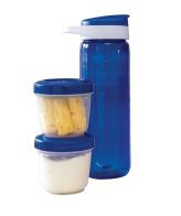 Hydrate+ Bottle (800ml) & Smart Pods (200ml x 2) Set Navy
